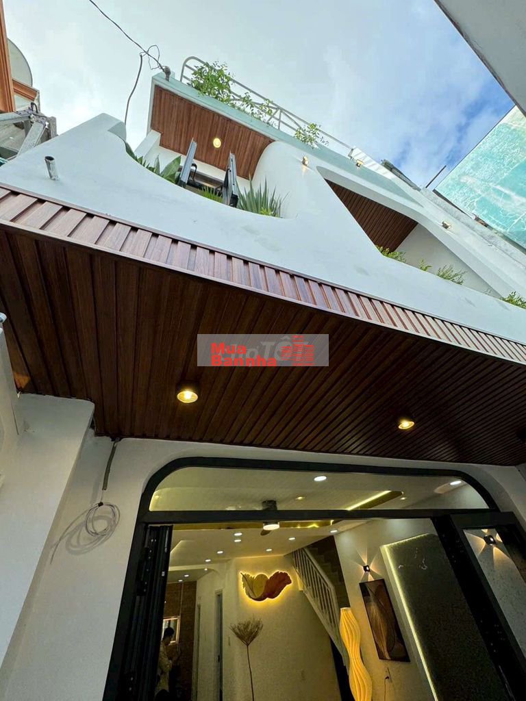 CHỈ 5,88 TỶ SIÊU PHẨM HÀNG XANH XVNT, P25, BÌNH THẠNH 1T 2L 6PN 4WC