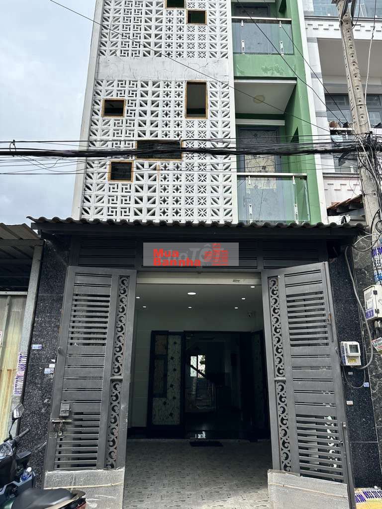 Nhà Bình Tân, HXH, Bình Thành, Nhà Đẹp 4 x 16 m, 4 Tầng, 5 PN, 5 WC