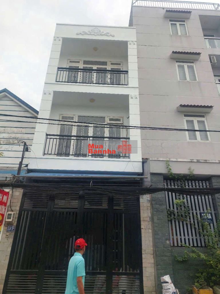 Nhà bán mt Tiền lân 19đuong 12m,Bà điểm,hcm ,dt 4x14 2 lầu,chỉ 6ty3