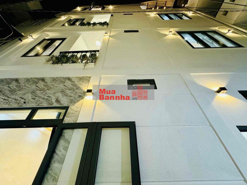 BÁN NHÀ TRUNG TÂM PHÚ NHUẬN NGANG 8M5 4TẦNG NHỈNH 6T