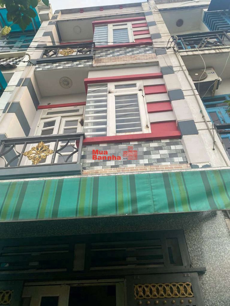 Nhà 3,3 x 7 xây dựng 1 trệt 2 lầu p. Hiệp thành q12