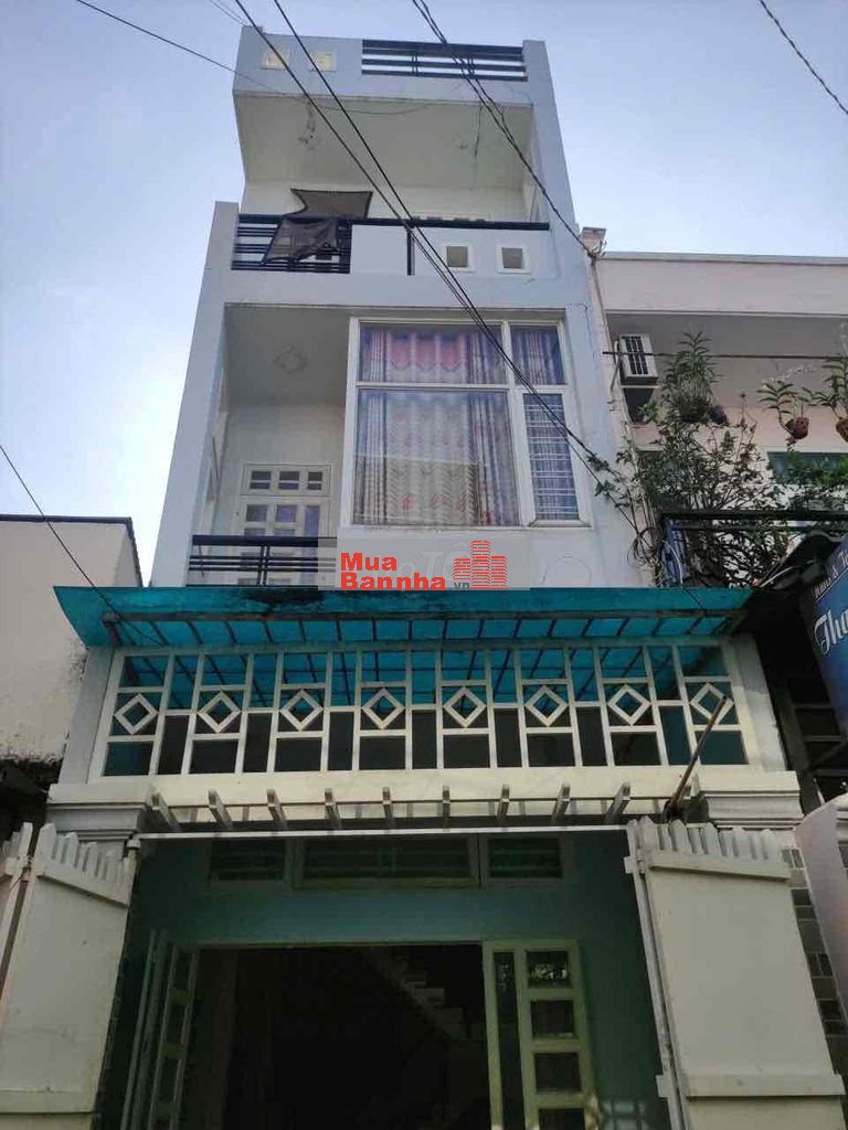 bán nhà,hẻm xe hơi thông,50 m2 xây 3 tầng chỉ 6.tỷ,Thống Nhất,Gò Vấp