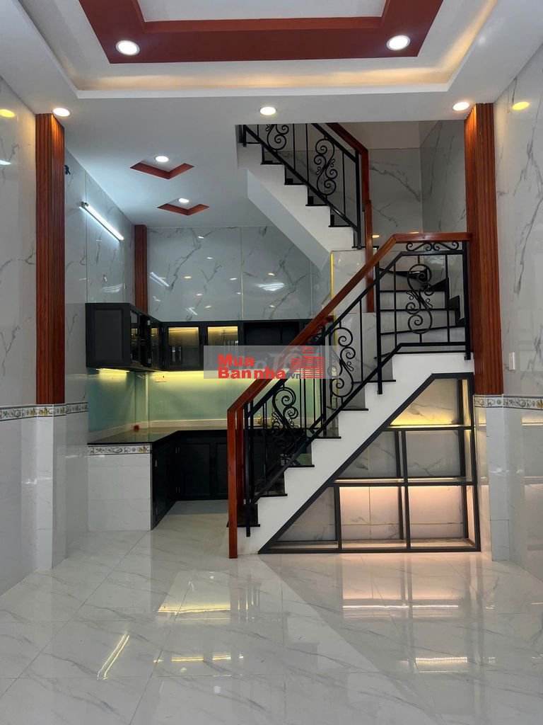 🔴 Nhà 4 tầng hẻm 184 Âu Dương Lân P3Q8 .Giá : 4,48tỷ TL