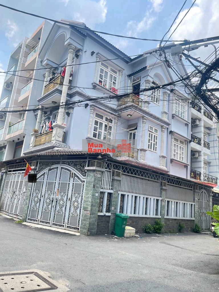 Bán nhà CĂN GÓC 10x12m, 3 lầu Quang Trung p8, gần ngã 3 Tân Sơn