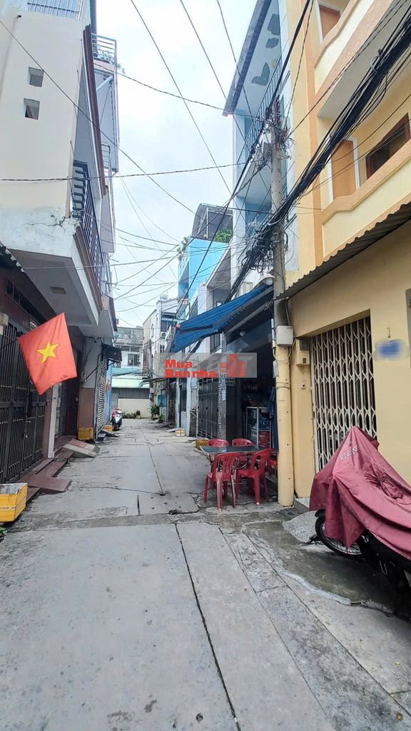 HẺM Ô TÔ 5m THÔNG - 4 TẦNG BTCT - NGANG CHUẨN 4m NGAY CCU BÀU CÁT