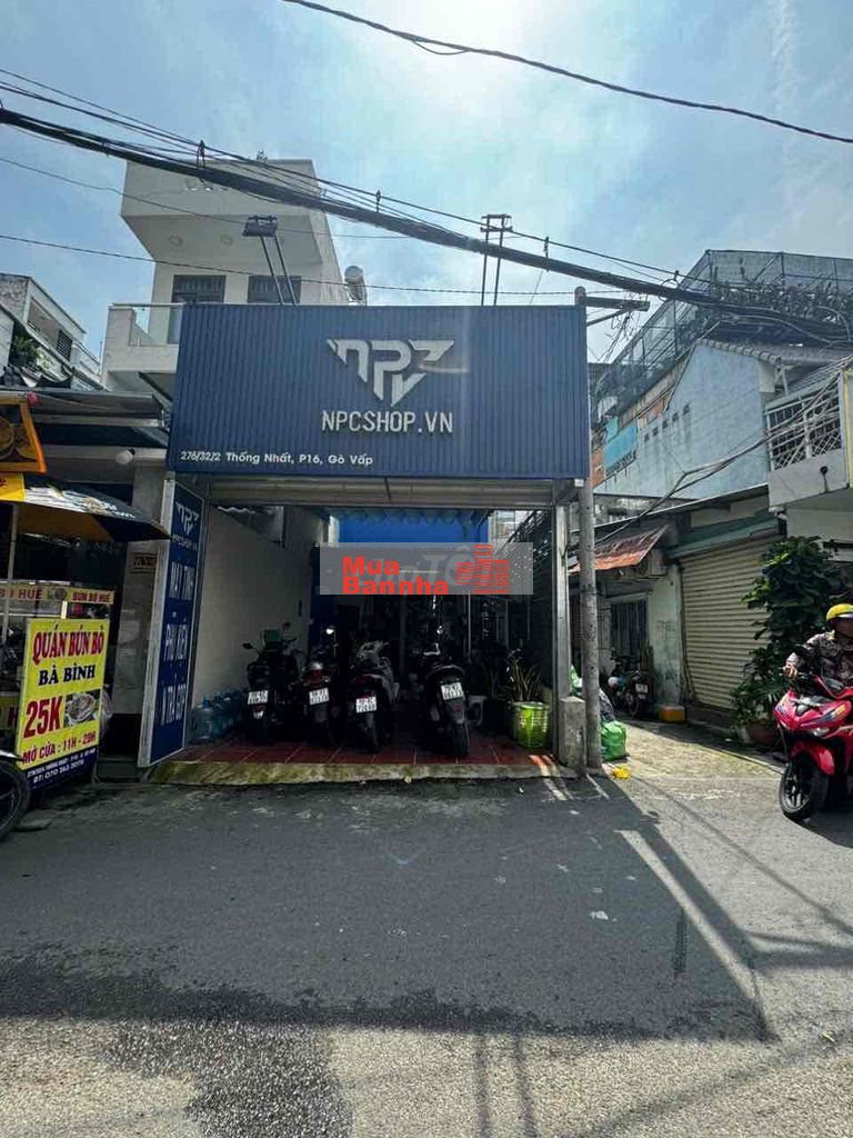 Mặt tiền đs 11 cũ ( 276) Thống Nhất , Phường 16 , Gò Vấp