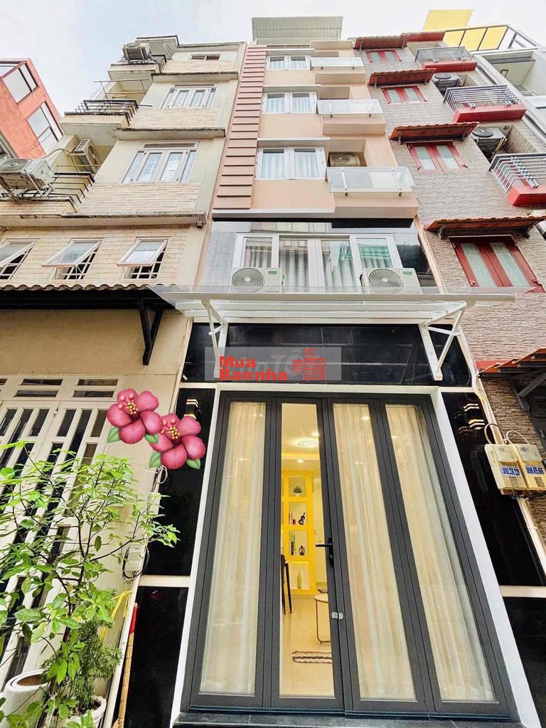 Bán nhà 5 tầng Q3, 4PN, 7tỷ450 - Lê Văn Sỹ, P.12, Quận 3