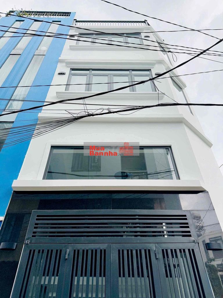 Nhà 5 tầng hẻm xe hơi, 40m2, 6tỷ8 - Nguyễn Văn Lượng, P.16, Gò Vấp