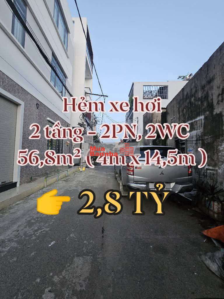 Bán nhà Bình Tân, Hẻm xe hơi Liên Khu 5-6 giáp Tân Kỳ Tân Quý - 388