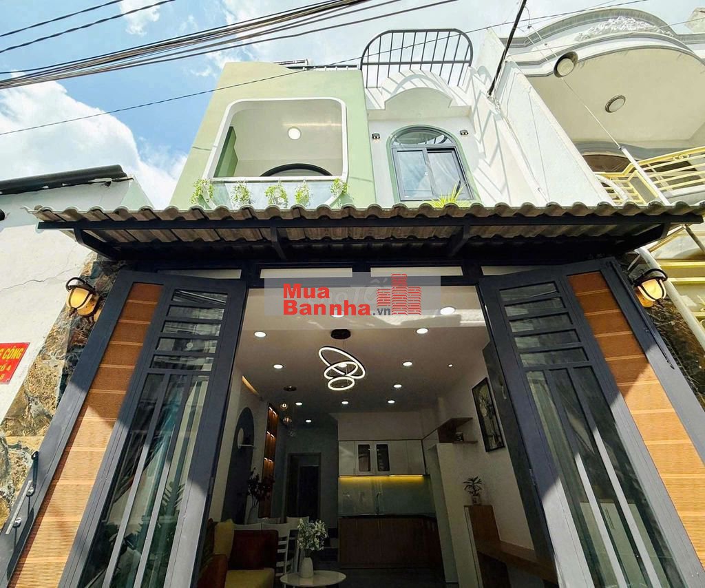 Bán gấp nhà 45,9m² đường Quang Trung, P11, Gò Vấp. Hẻm 5m, sổ sẵn