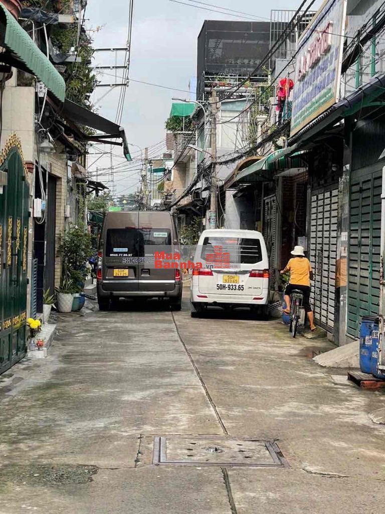 Bán nhà đường số 8 - 4mx12m = 48m2 hẻm ô tô 5 m thông tứ tung, sát Tâ