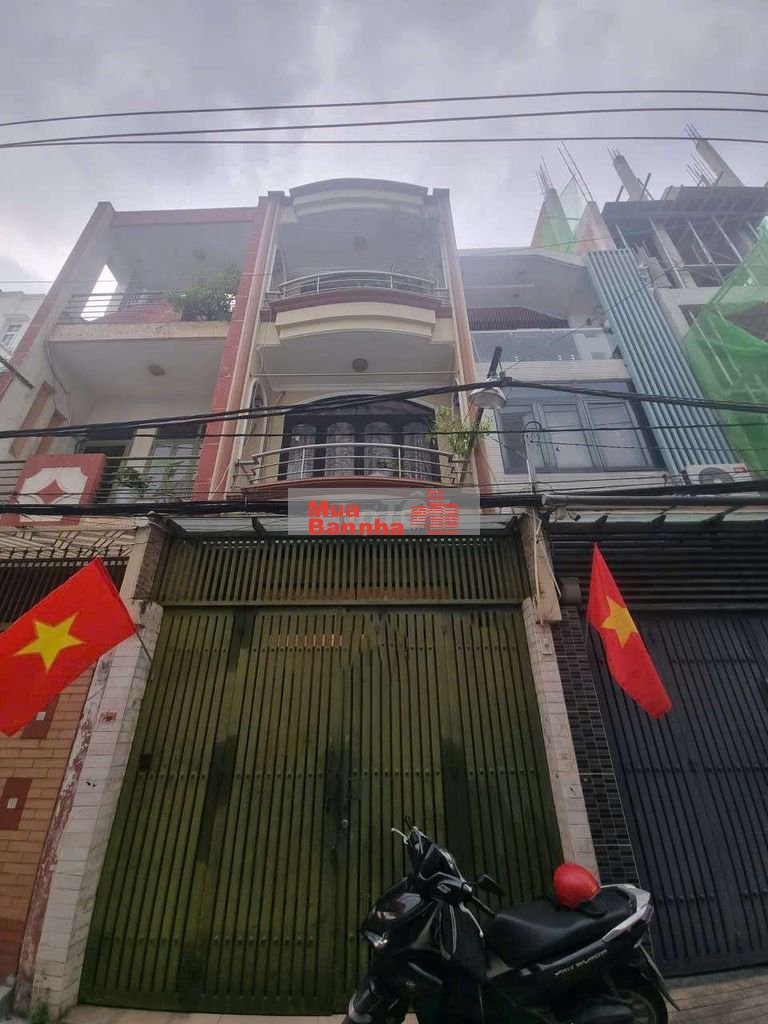 65m2 nở hậu 4m oto ngủ nhà ngay Trường Chinh 4 tầng BTCT Hoàn công đủ