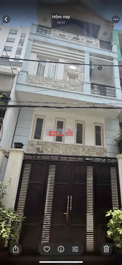 Bán nhà HXH Cộng Hoà 3TẦNG KO LG QH 100m2 4PN ngang 5m. Còn TL