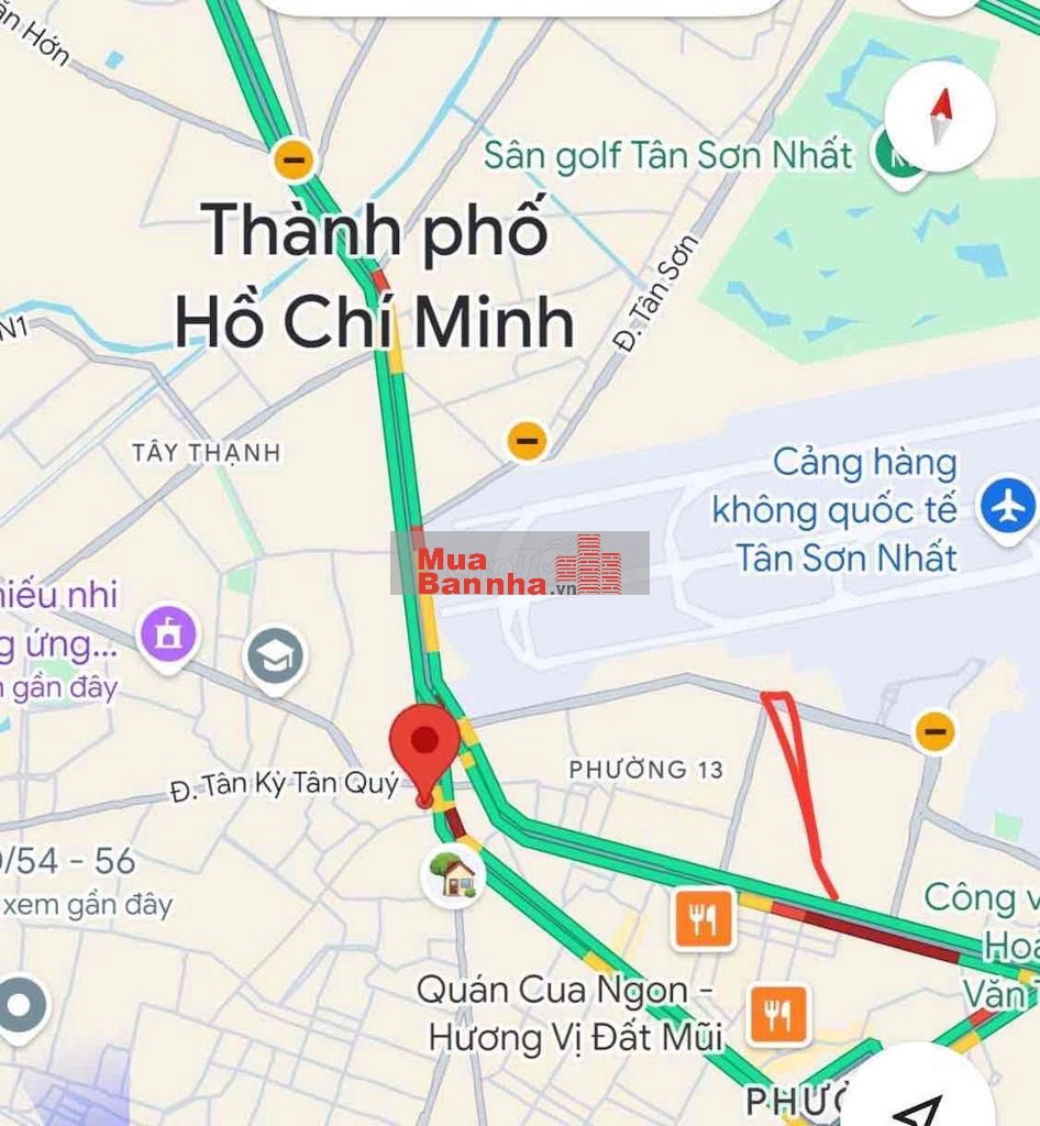 bán nhà gần sân bay 60 m2 4 tầng hẻm oto 6 tỷ nhỉnh