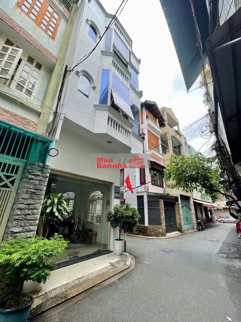 HXH Hoàng Văn Thụ Q.TB dt 4,3x15m nhà 4 tầng 2mt trước sau 10,9 tỷ tl