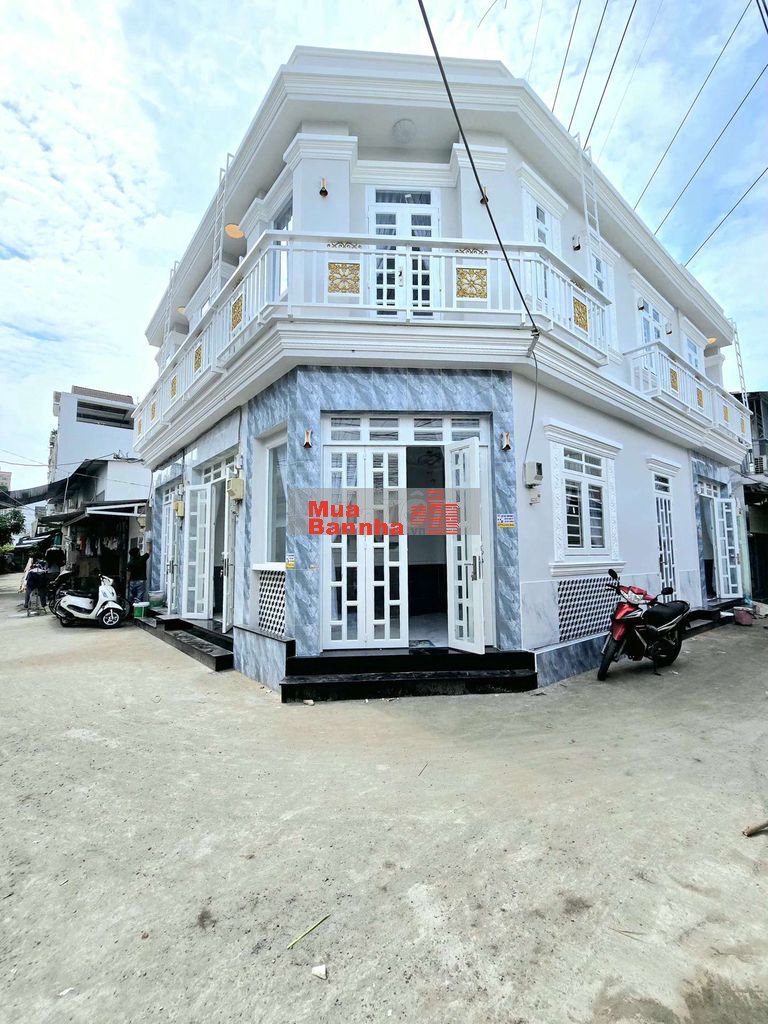 Nhà cần bán 1 lầu, mới đẹp vào ở liền hẻm trước nhà 6 m