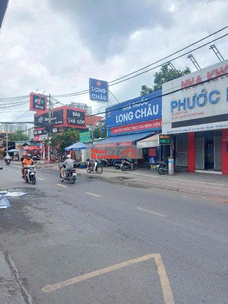 BÁN NHÀ MẶT TIỀN LÊ VĂN LƯƠNG - 256M - NỞ HẬU 10M - SẴN 50TR CHO THUÊ