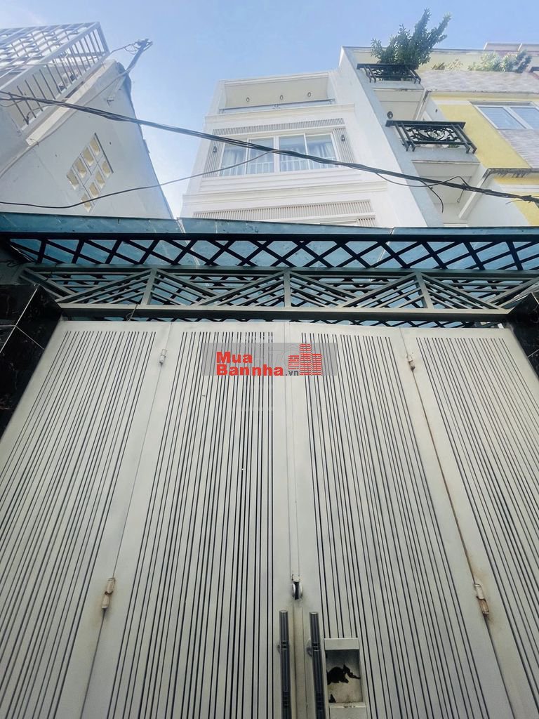 NHÀ MỚI PHAN VĂN TRỊ – P11, Q.BT - 20M RA MẶT TIỀN - 4 TẦNG, 5PN