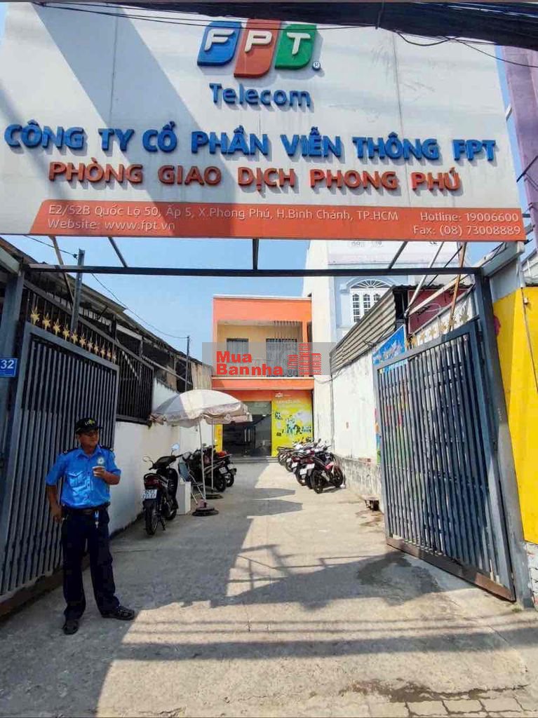 BÁN NHÀ NGUYÊN CĂN MẶT TIỀN QUỐC LỘ 50.