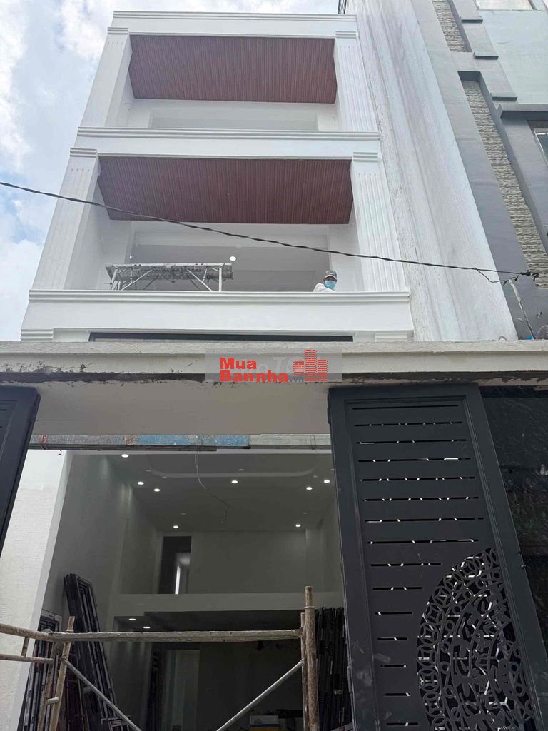 Nhà mới xây hẻm nội bộ khu Tên Lửa 4.5x19 3.5 tấm