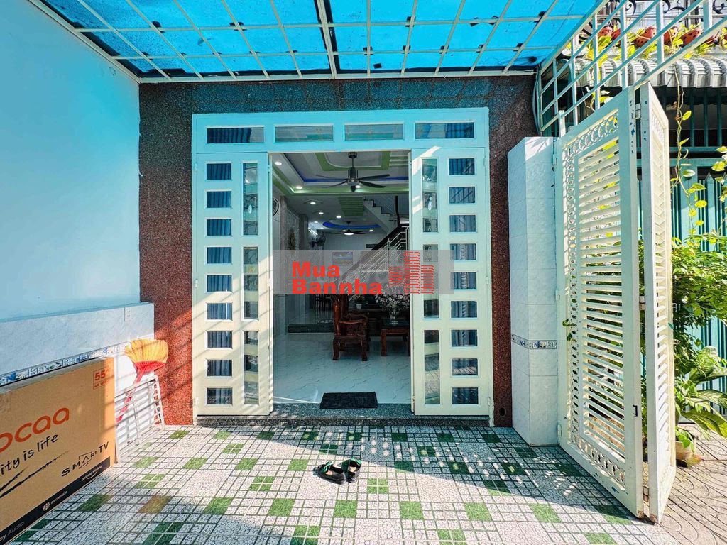 DT 56.5m, 2 tầng BTCT,SÂN ĐỂ XE RỘNG, BAN CÔNG TRƯỚC SAU THOÁNG MÁT