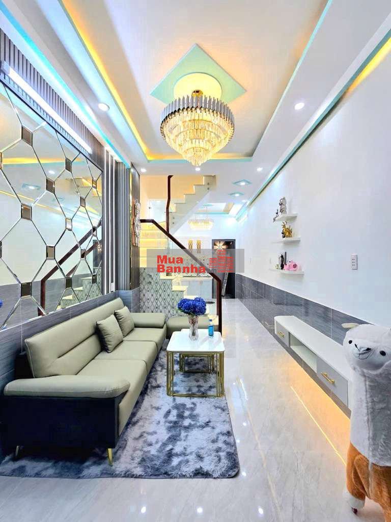 NHÀ MỚI 3 TẦNG -4 PN- FULL NỘI THẤT - HẺM THẲNG 10M RA ĐÀO TÔNG NGUYÊN