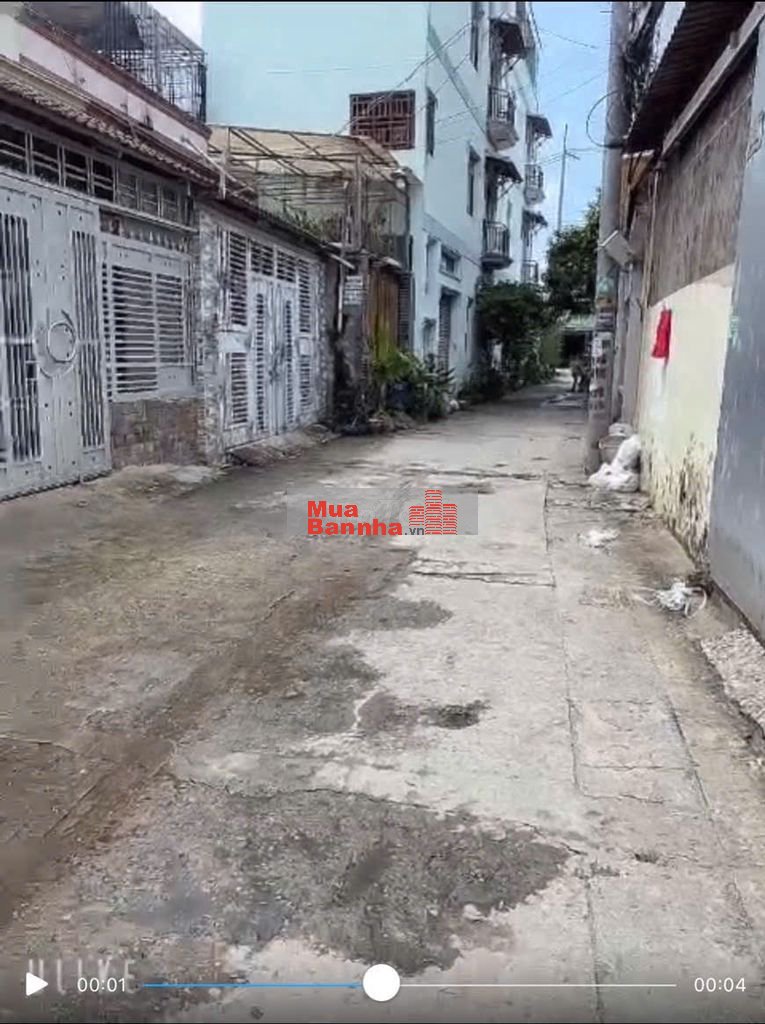 Nhà Gác 4x15 Ngay Trung Tâm Ngã 5 Nguyễn Thị Tú-Hẻm 6m