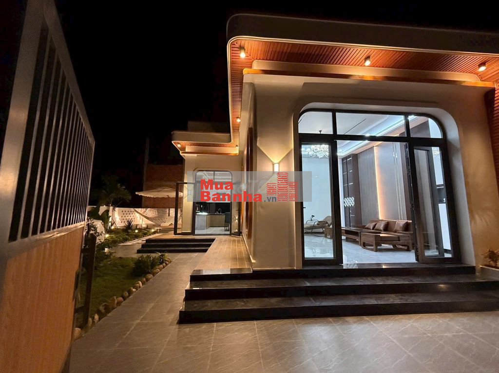 🏡 NHÀ VƯỜN HIỆN ĐẠI – CÓ HỒ BƠI – FULL THỔ CƯ – Ô TÔ TẬN NƠI