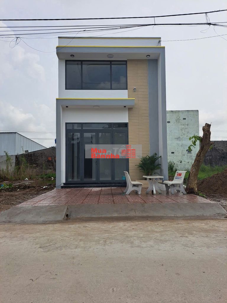 NHÀ TRỆT LỬNG MỚI HOÀN THIỆN ĐS 3 KDC ĐÔNG PHÚ TP CẦN THƠ HÔ TRỢ VAY