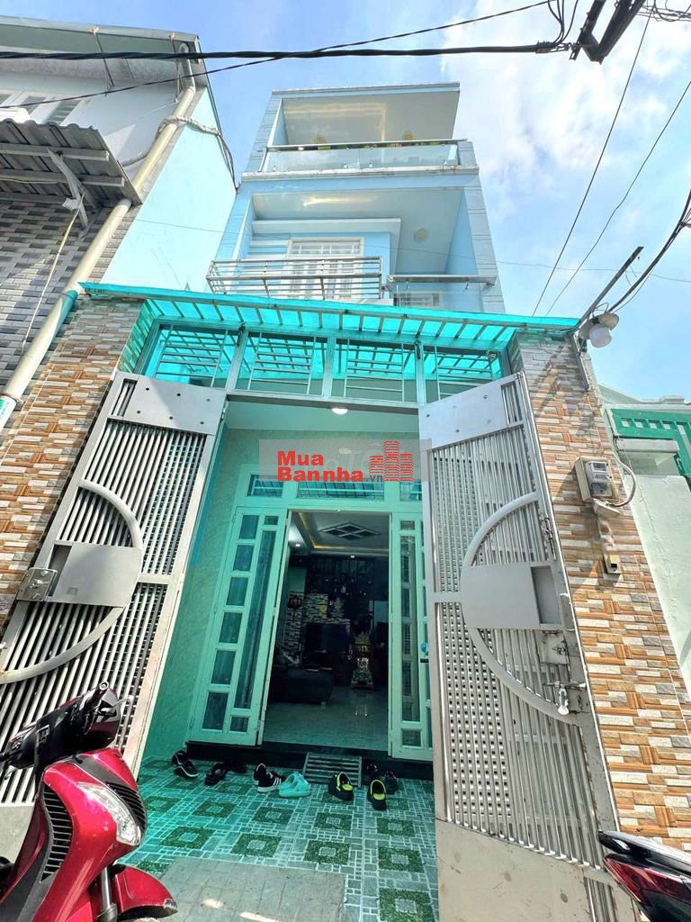 Bán nhà 4 Lầu Khu bàu cát Tân Bình