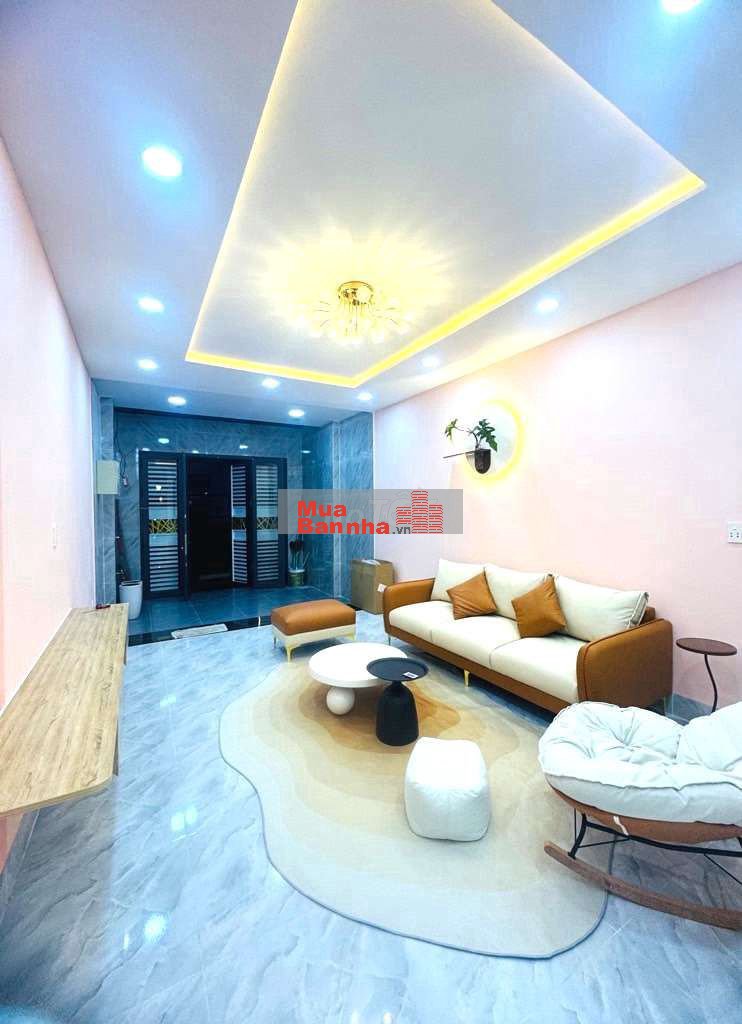 NHÀ TÂN PHÚ FULL NỘI THẤT NỞ HẬU - HXH 5M - 4 TẦNG BTCT - 75m² - 8,5TY