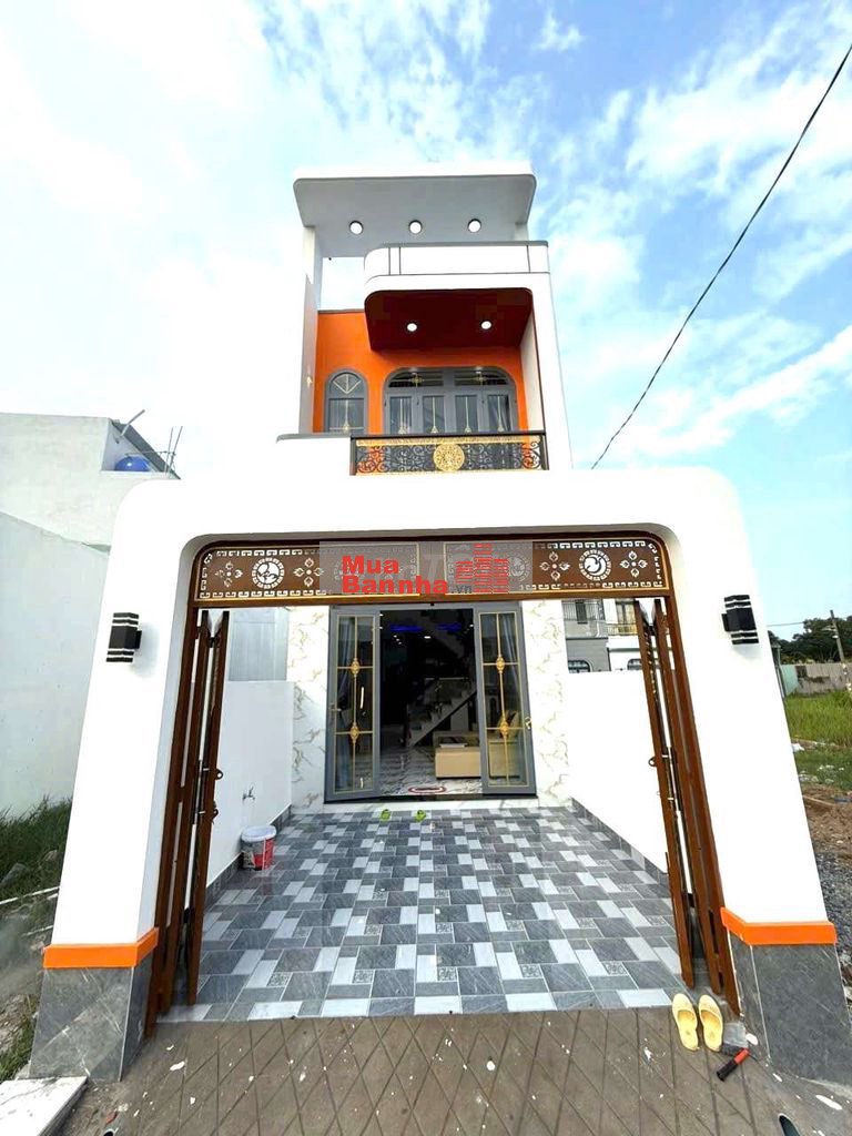 🌈Nhà 1 Lầu Mái Hộp Thiết Kế Hiện Đại Ngay Siêu Thị Coopmart Cần Giuộc