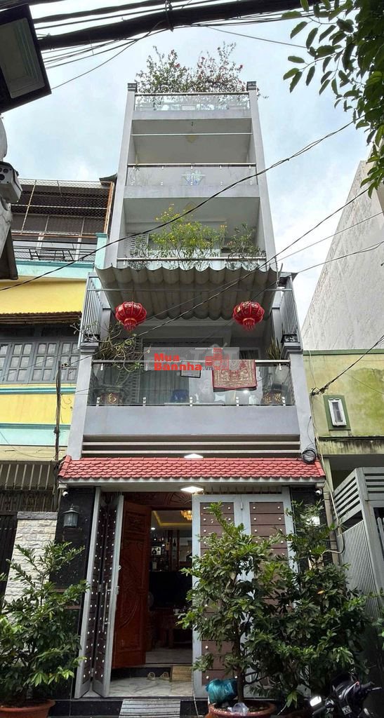 Nhà hẻm ô tô xây mới 4 lầu Gò Xoài Q.Bình Tân