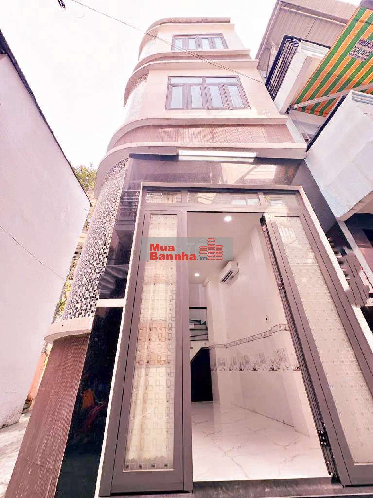 VÒNG XOAY LÝ THÁI TỔ Q.10 NHÀ ĐẸP 4 TÂNG BTCT VỚI 4PN