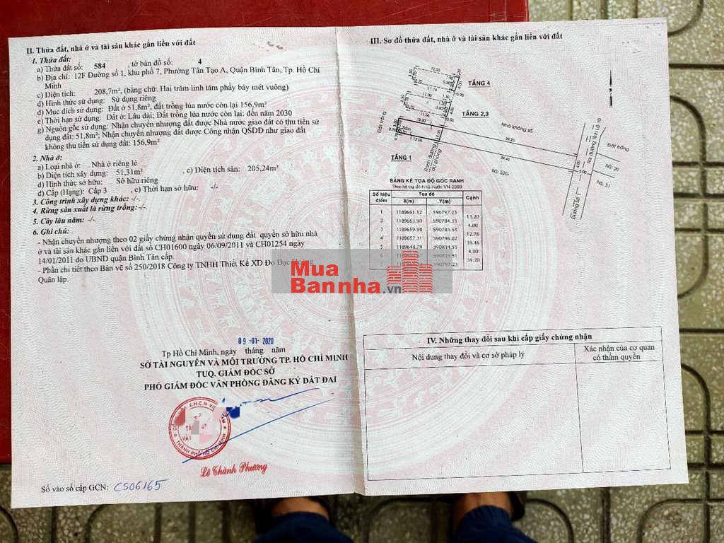 Bán nhà Q Bình Tân