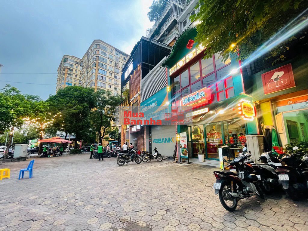 Hiếm ! Mặt phố Vũ Phạm Hàm-Lưu Quang Vũ 5T Thang máy, vỉa hè kd, mt 5m