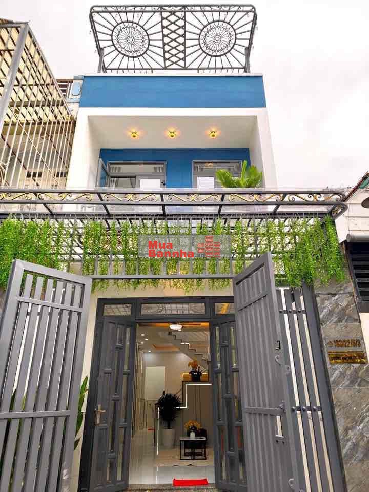 QUẬN 12. NHÀ PHỐ 4M x 15M ĐÚC 1 LẦU HETM XE HƠI