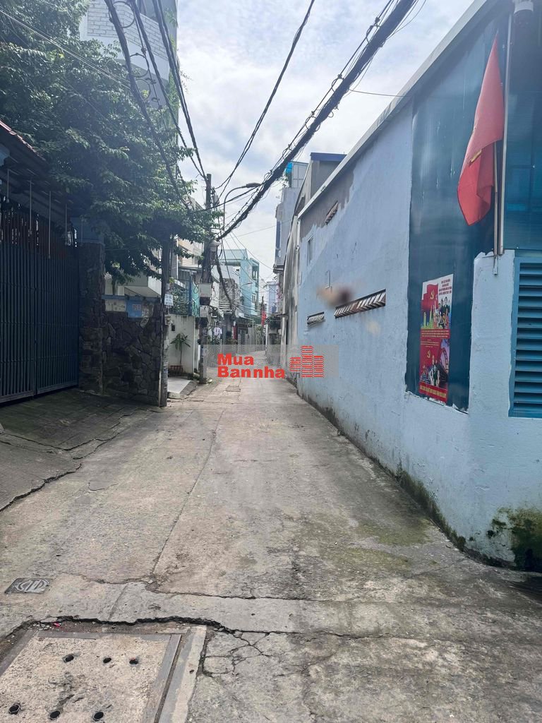 kế hẻm xe hơi Nơ Trang Long - 55m2 - 2 phòng ngủ - Tiện cải tạo