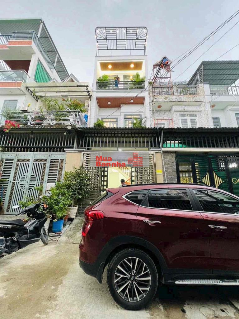 bán nhà phố sẵn nội thất 1 trệt 2 lầu q12