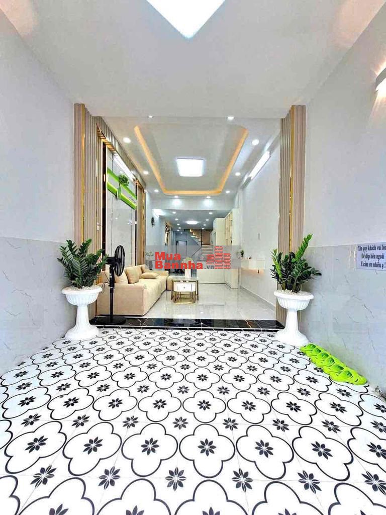 NHÀ MẶT TIỀN HẺM FULL NỘI THẤT ĐÀO TÔNG NGUYÊN NHÀ BÈ