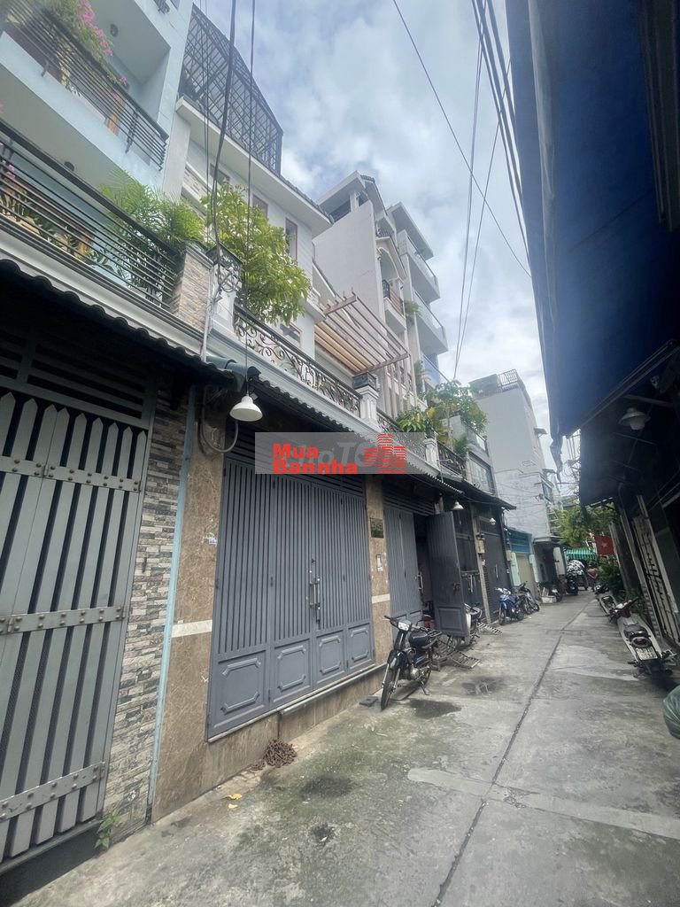 BÁN NHÀ HẺM Ô TÔ NGỦ TRONG NHÀ - BÙI THẾ MỸ, PHƯỜNG 10, TÂN BÌNH