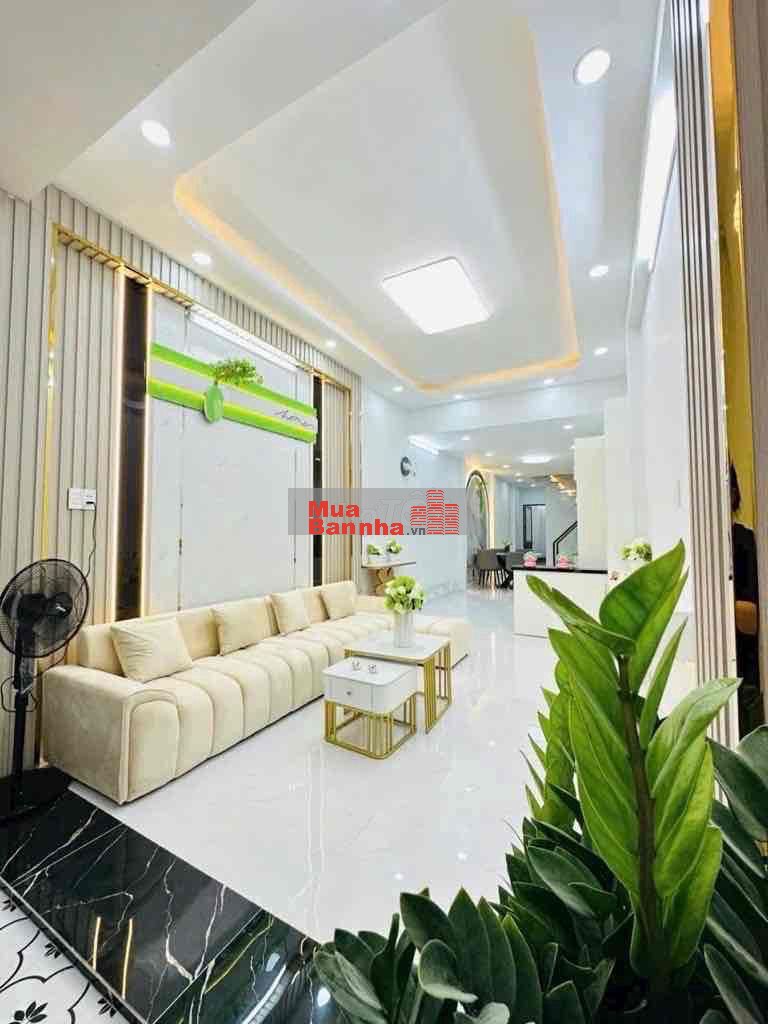 NHÀ MẶT TIỀN GẦN CHỢ HẺM XE HƠI THÔNG ĐÀO TÔNG NGUYÊN . 4.45 TỶ DT đất