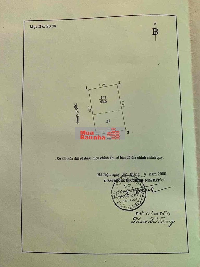 Siêu ngon! Khương Trung, 15m ra ô tô, xác định bán đất. 53m. Chỉ 7,3ty