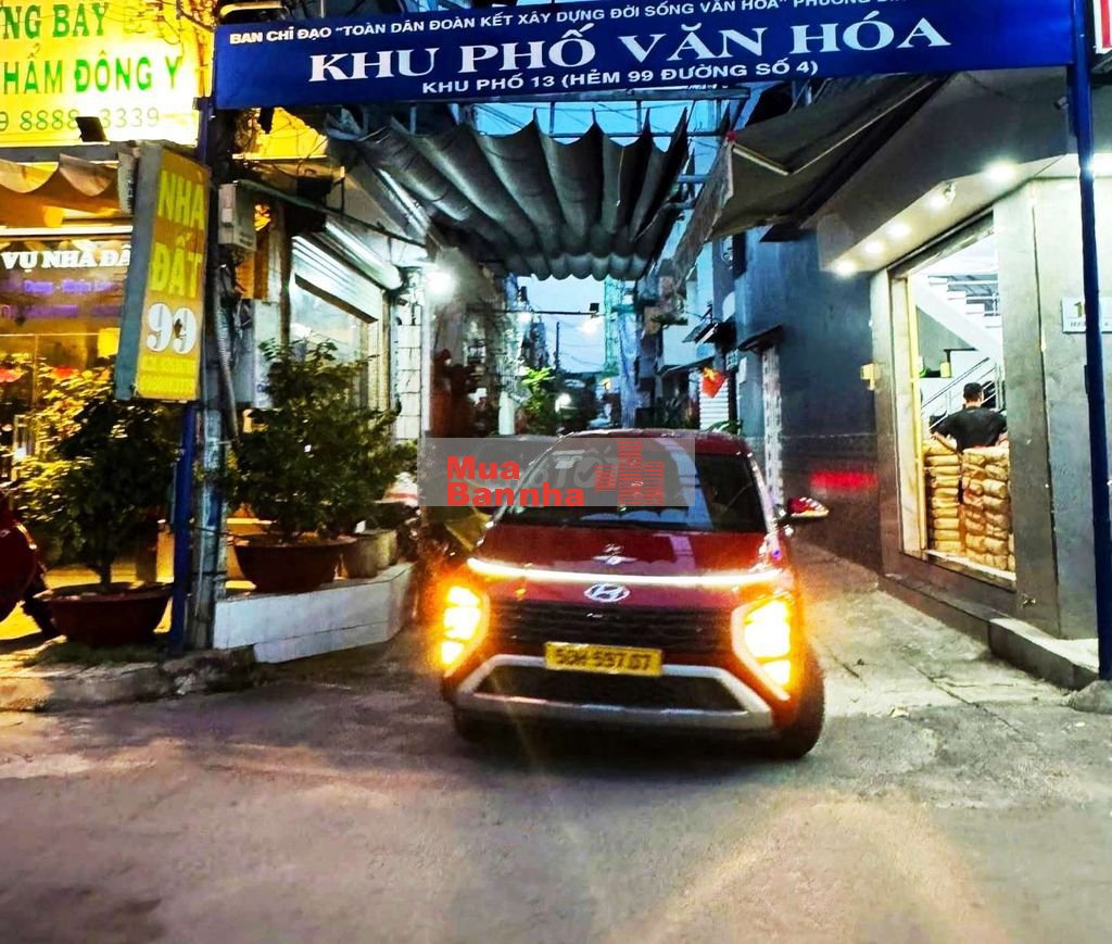 Nhà 1 lầu hẻm 6m đường số 4 Gò Xoài BhhA Bình Tân giáp Tân Phú