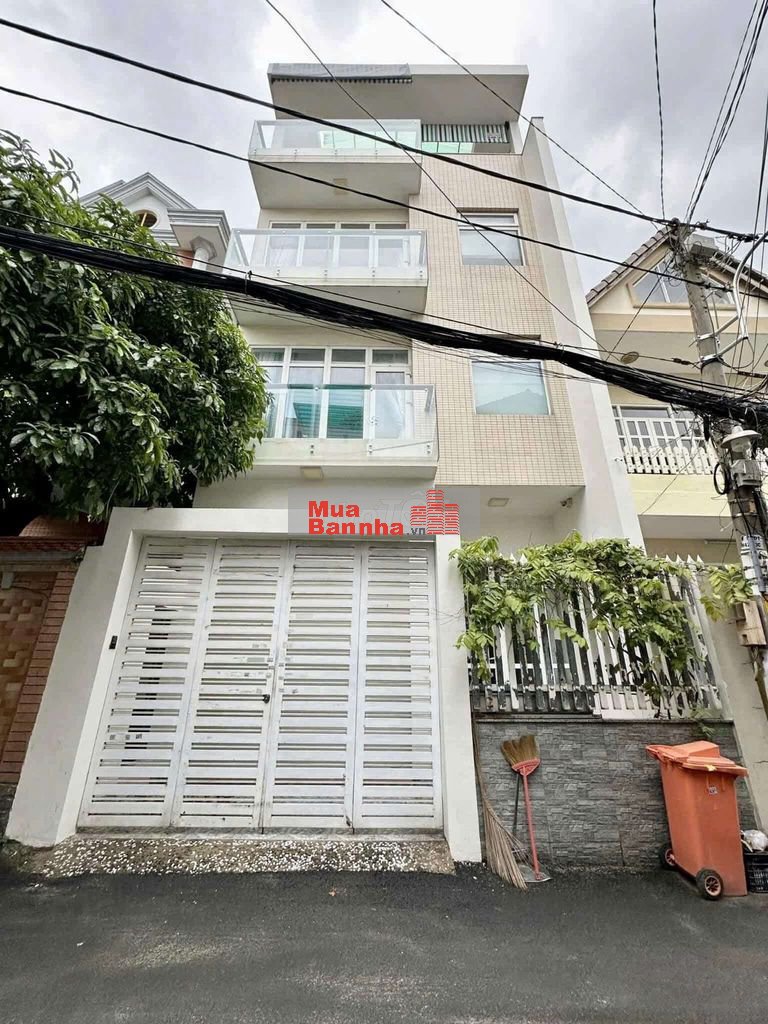 12T- Nhà 4 Tầng 6,5x15m hẻm xe hơi 1 trục Lê Đức Thọ quận Gò Vấp