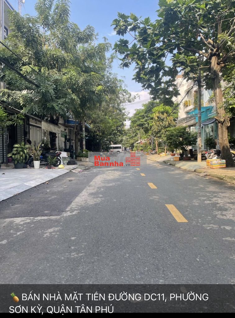 Bán Nhà Đường DC11 P Sơn Kỳ. Dt 80m2 x 3 Tầng. Giá 10.9 tỷ