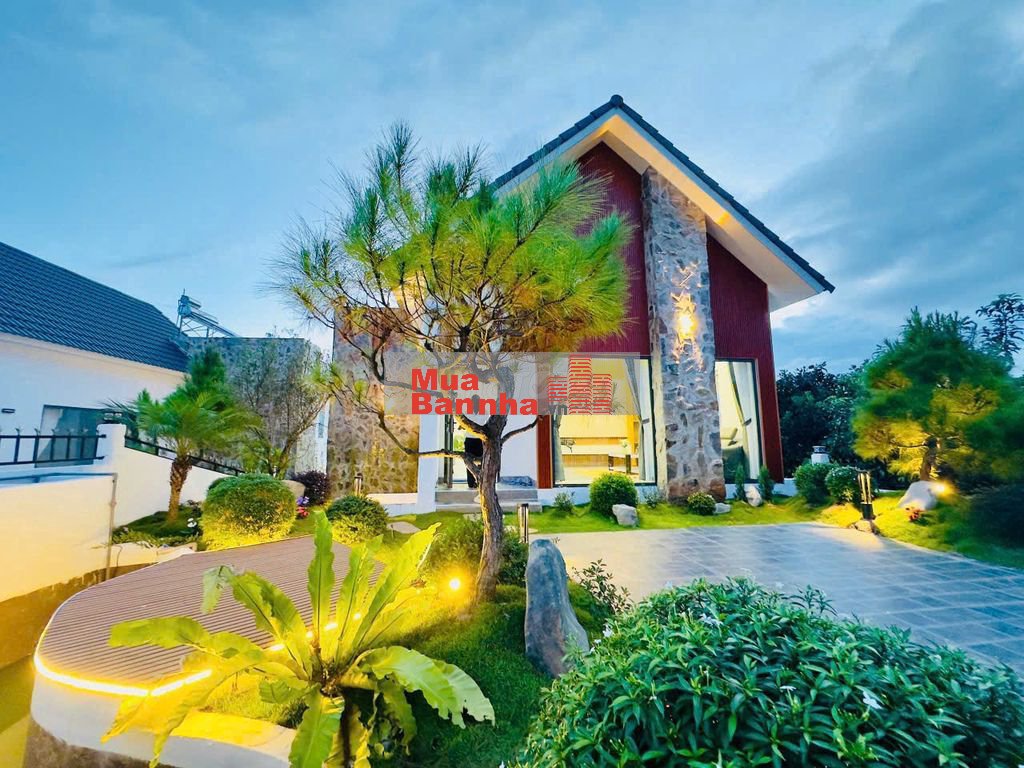 Bán nhà vườn villa nghỉ dưỡng Ven Đà Lạt 3ty550 full nội thất sẵn sổ