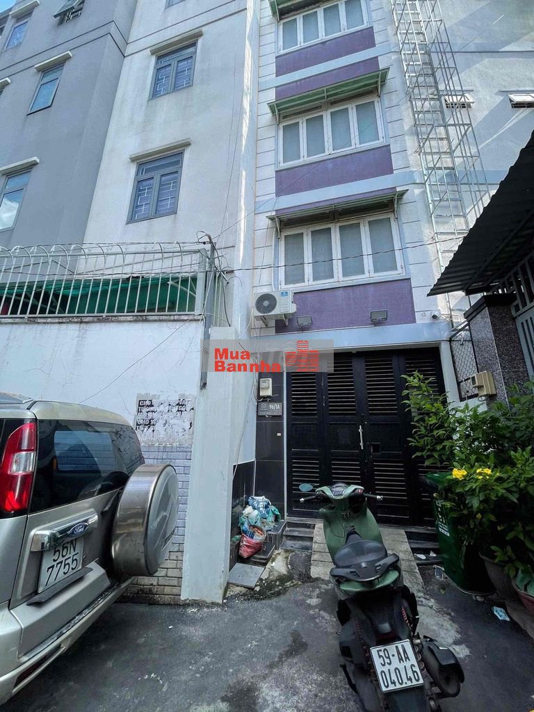 Bán Nhà Hẻm xe hơi CHDV 12PN, 5 tầng, đang khai thác ổn định