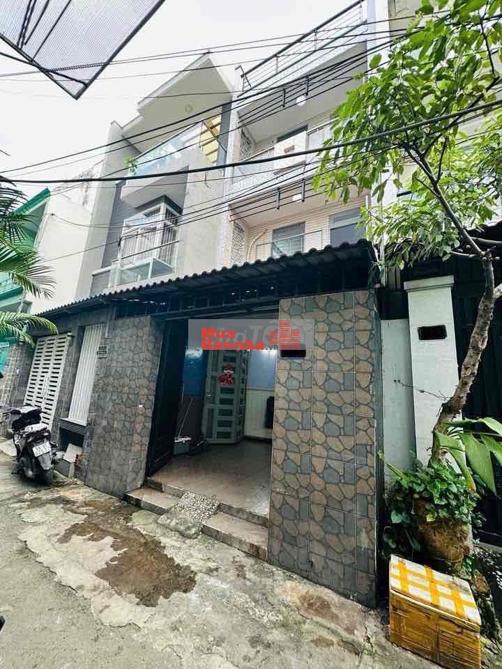 bán nhà hẻm xe hơi,65 m2 xây 3 tầng chỉ hơn 6 tỷ,Lê Văn Thọ,Gò Vấp