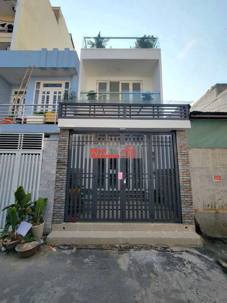 Giá tốt! 3 tầng 64m2(4*16) Sân thượng HXH gần Chợ Thạch Đà